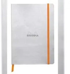 Rhodiarama Notizbuch A5 Softcover, 80 Blatt elfenbein 90g, dot/punktkariert, mit