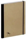 Notizbuch A4 Pur, 192 Seiten, kariert, natur