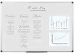 Bi-Office magnetisches Whiteboard Maya, lackierte Stahloberfl&auml;che,...