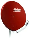 Fuba DAA 850 R Satellitenantenne 10,75 - 12,75 GHz Rot