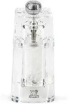 PEUGEOT Salzm&uuml;hle CHAUMONT 11cm Acryl Transparent Stahlmahlwerk Gew&uuml;rzm&uuml;hle