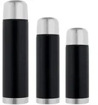 GR&Auml;WE Isolierflaschen-Set 3-teilig Edelstahl 0,35 Liter,0,5 Liter und 1 Liter
