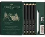 FABER-CASTELL 115220 Graphitstifte HB, 2B, 4B, 6B, 8B, 10B, 12B, 14B 1 Set(A)