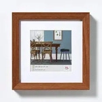 walther + design Fiorito Holz Bilderrahmen 20x20 cm, EICHE DUNKEL