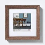 walther + design Fiorito Holz Bilderrahmen 40x40 cm, NUSSBAUM