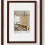 walther + design Peppers Holz Bilderrahmen 40x60 cm NUSSBAUM