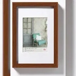 walther + design Stockholm Holz Bilderrahmen 10x15 cm NUSSBAUM