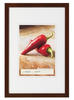 walther + design Peppers Holz Bilderrahmen 15x20 cm NUSSBAUM