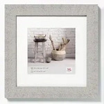 walther + design Home Holz Bilderrahmen 20x20 cm HELLGRAU