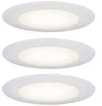 Paulmann Premium LED Einbauleuchte Suon Basisset IP44 rund 90mm 3x5W 3x450lm...