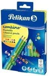 Pelikan Farbstifte Combino, dreikant, 12er Kartonetui.