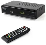 XORO Digitaler DVB-S2-Receiver HRS2610, Einkabeltauglich, USB, LAN, Farbe: Schwarz