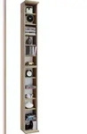 VCM Standregal Bigol Sonoma-Eiche (S&auml;gerau) H. 180 x B. 21 x T. 20 cm