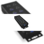 ICY BOX IB-HUB1703-QC3 - USB 3.2 Gen 1 (3.1 Gen 1) Type-B - USB 3.2 Gen 1 (3.1 Gen 1)