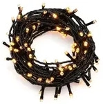 Konstsmide Micro LED Lichterkette, 600 bernsteinfarbene Dioden, 24V, Au&szlig;en...