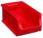 Allit Sichtlagerkasten pro-line A4, PP, 205 x 355 x 150 mm, rot, VE = 12 St.
