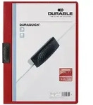 DURABLE Duraclip Klemmmappe 20 Blatt DIN A4 Rot