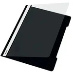 LEITZ 4191-00-95 25 LEITZ Schnellhefter 4191 Kunststoff schwarz DIN A4