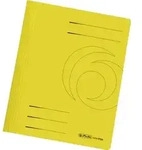 Herlitz Schnellhefter 10902468 DIN A4 Karton intensiv gelb