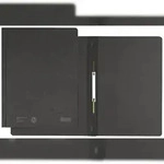 LEITZ Schnellhefter A4 250Blatt kfm. Heftung Manilakarton (RC) schwarz