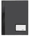 DURABLE Schnellhefter DURALUX 268001 DIN A4 Hartfolie schwarz
