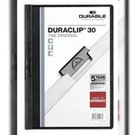 Durable Klemmmappe Duraclip 30 A4, Packung &agrave; 25 St&uuml;ck, Art. Nr. 220001