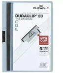 DURABLE Duraclip Klemmmappe 30 Blatt DIN A4 Hellblau