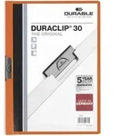 Durable Klemmmappe Duraclip Original 30 bis 30 Blatt A4 orange Packung mit 25 St&uuml;ck