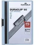 Durable Klemmmappe Duraclip Original 60 bis 60 Blatt A4 blau