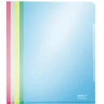 LEITZ Sichth&uuml;lle A4 PVC 150my farbig sortiert