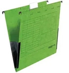 Falken 80004435 25x H&auml;ngetasche UniReg, 230g/m2-Kraftkarton, mit Leinenfr&ouml;schen -