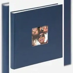 Designalbum Fun, blau, 26X25 cm