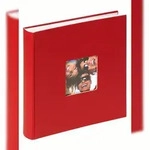 Designalbum Fun rot, 30X30 cm, mit Ausschnitt