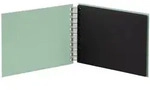 Fotoalbum Whire-O 40 Seiten 195x145mm mint/schwarz
