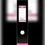 Oxford Ordner myColour A4 PP-Folie kaschiert 80mm schwarz/pink