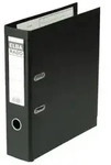 HAMELIN Ordner Rado-Plast A4 RB 80mm sw aus PVC, Sichttasche am R&uuml;cken