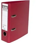 ELBA Rado Plast Ordner Breit DIN A5 75 mm Rot 2 Ringe 100022640 Kunststoff Hochformat