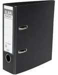 ELBA Rado Plast Ordner Breit DIN A5 75 mm Schwarz 2 Ringe 100022641 Kunststoff