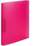 HERMA Ringbuch, A4, 2-D-Ring, transluzent pink