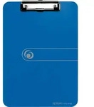 Herlitz Klemmbrett 11226396 DIN A4 PS opak blau