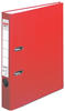 herlitz Ordner maX.file protect, 50mm, PP-Color A4, vollfarbig rot, Kantenschutz,