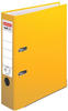 herlitz Ordner maX.file protect, 80mm, PP-Color A4, vollfarbig gelb, Kantenschutz,