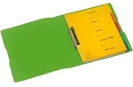 herlitz Ringbuch A4 2 Ringe PP 25mm apfel opak to go