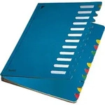 LEITZ Ordnungsmappe Deskorganizer Color 12 F&auml;cher blau