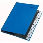 Pagna Pultordner 24tlg. A-Z mit Color- Einband, aus Hartpappe blau,