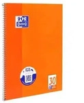 Collegeblock, A4+, 80 Blatt, Lin.30, blanko, orange