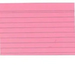herlitz Karteikarten A6 liniert rosa VE=100 St&uuml;ck
