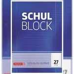 BRUNNEN Schulblock A4 Lineatur 27 50 Blatt 1052527