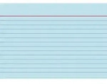 BRUNNEN Karteikarte 102260130 DIN A6 liniert bl 100 St./Pack.