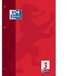 Arbeitsblock Lin.3 - A4, 50 Blatt, 90 g/qm, 4-fach Lochung